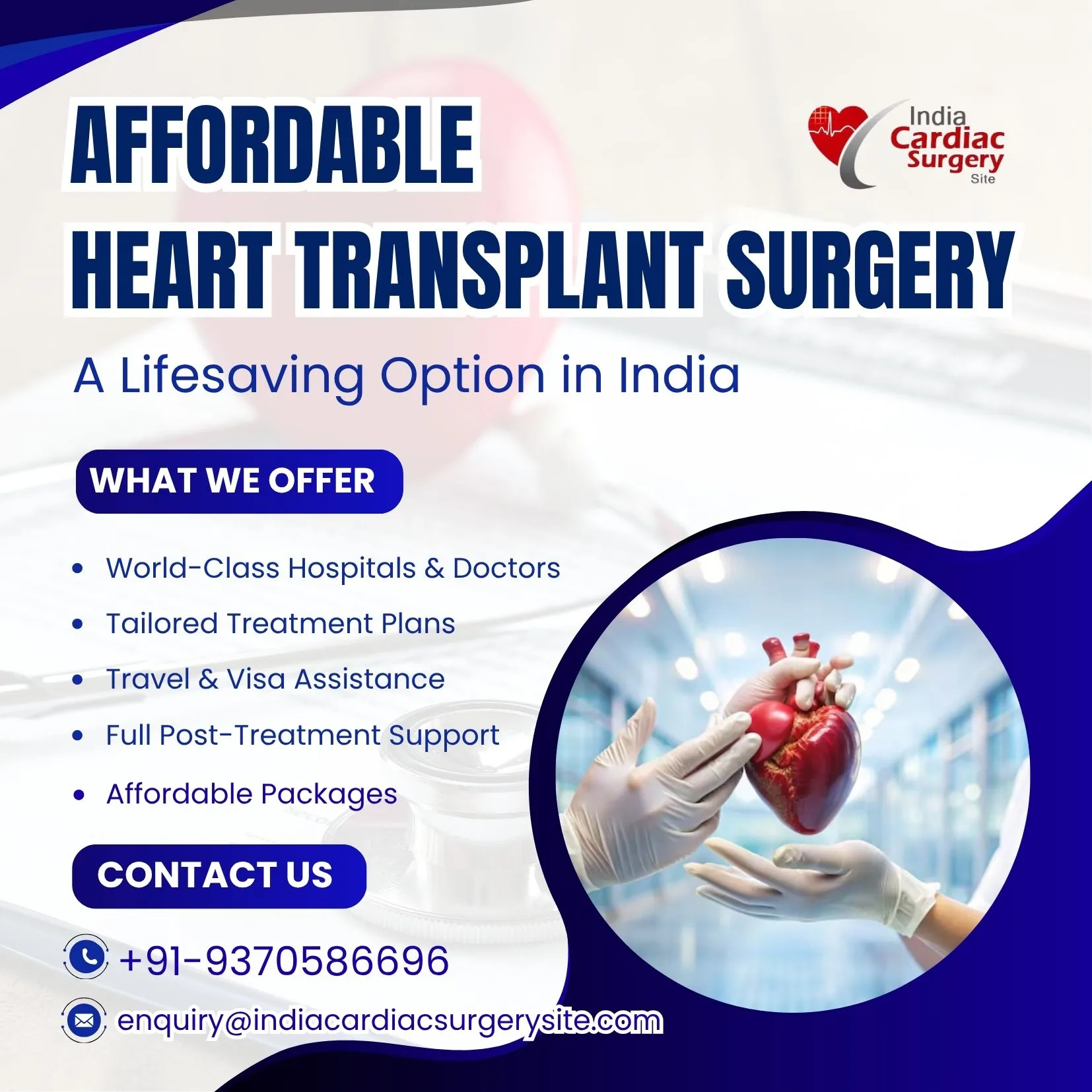 Heart Transplant Surgery Cost India