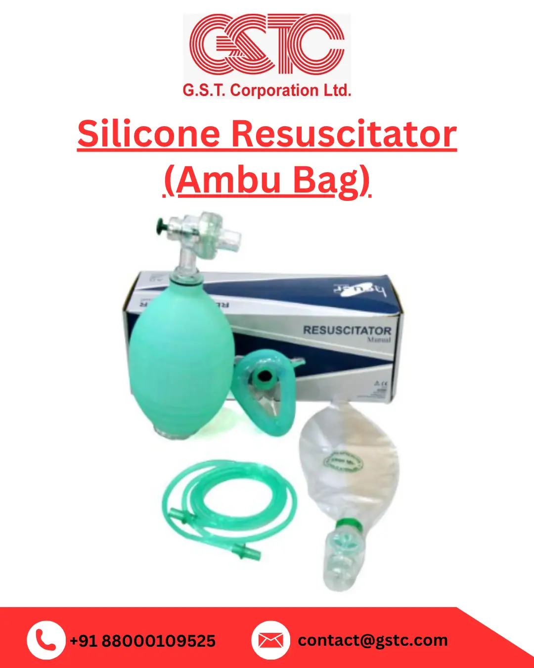 Trusted Ambu Bag Exporters from India
