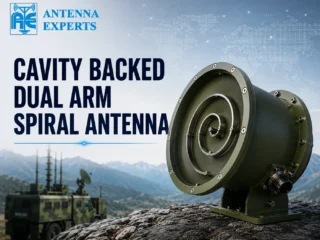 Cavity-Backed-Dual-Arm-Spiral-Antenna