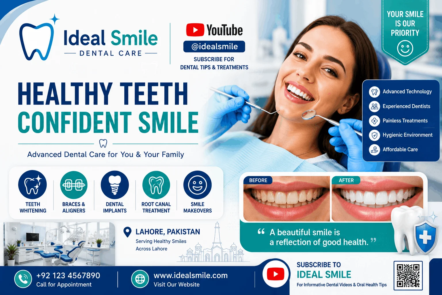 Best Dentist in Lahore | Teeth Whitening, Braces & Dental Care