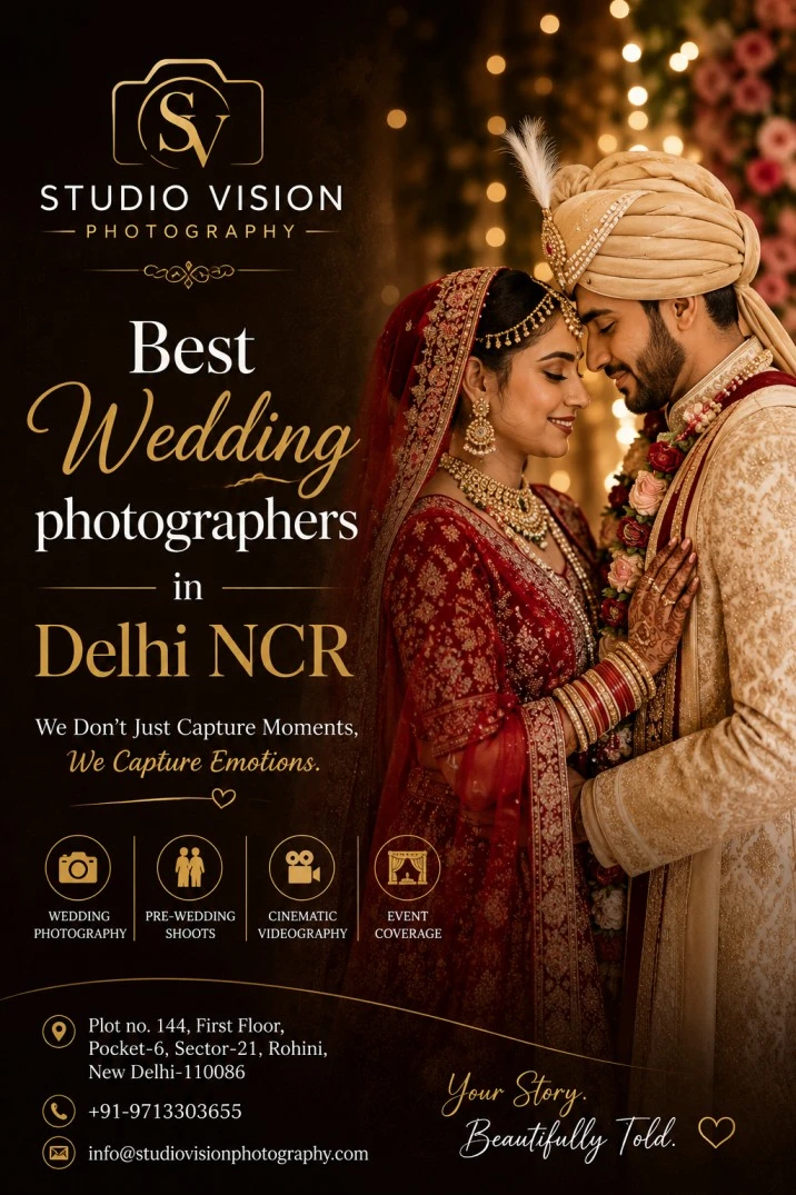 Best Wedding photographers in Delhi Ncr
