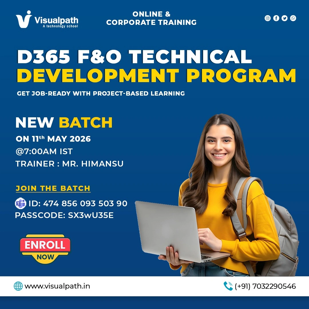 D365 F&O Technical Development Program – New Batch