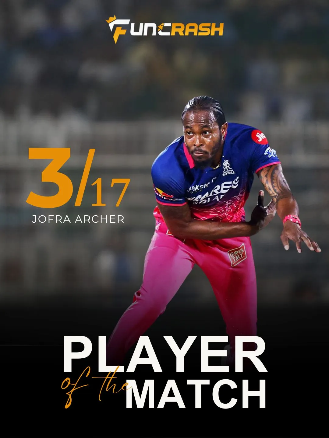 Rajasthan Versus Mumbai 30 Run Victory Overview With FunCrash Updates