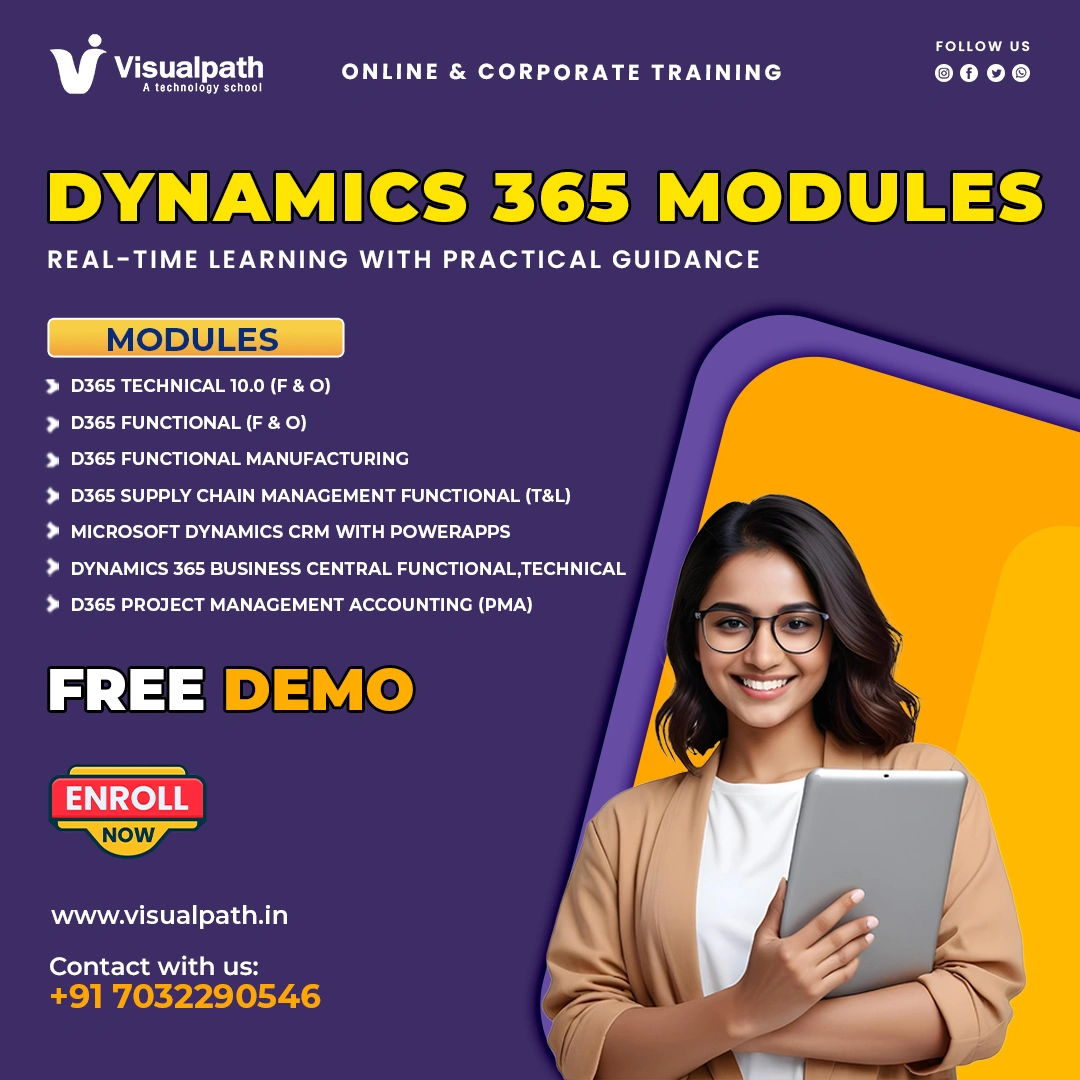 Master Dynamics 365 Modules | Practical Online Training