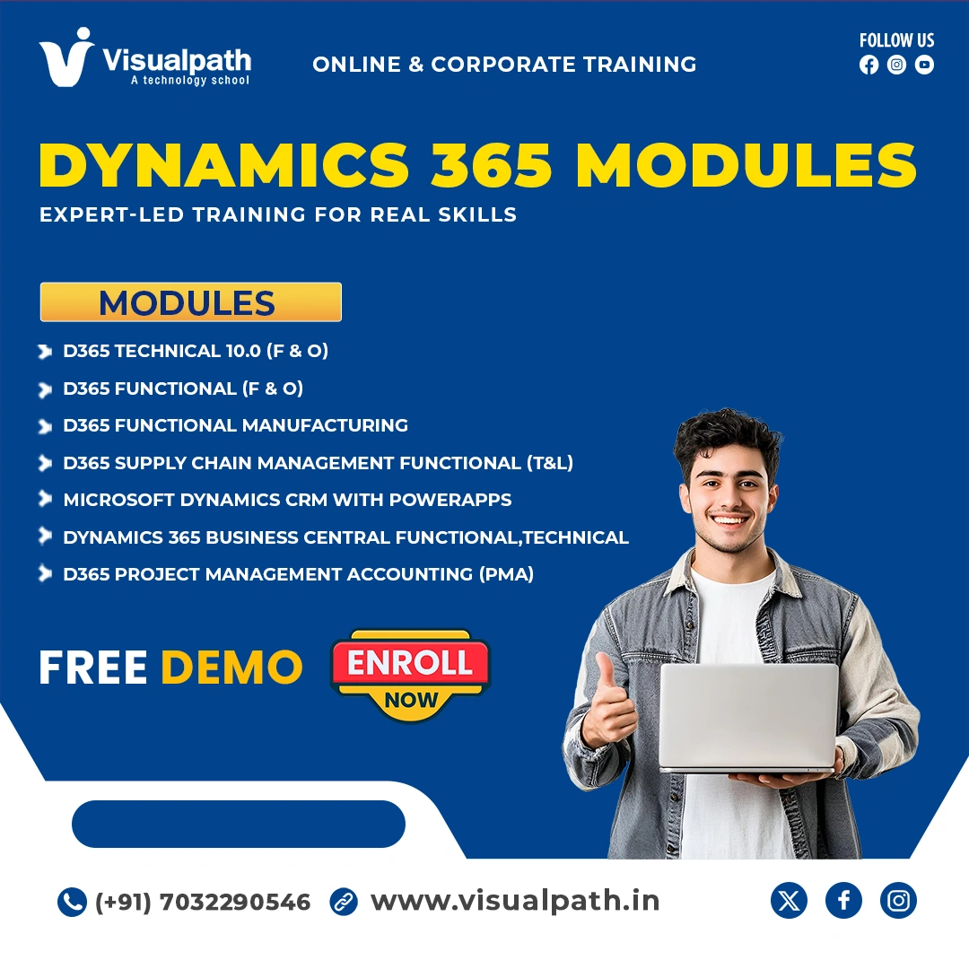 Master Dynamics 365 Modules with Practical ERP Training