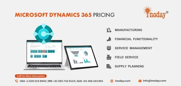 SaaS ERP Microsoft Dynamics 365 Pricing roadmap