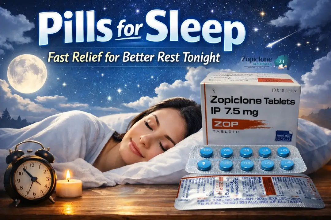 Zopiclone Australia 24 – Better Sleep Starts Here