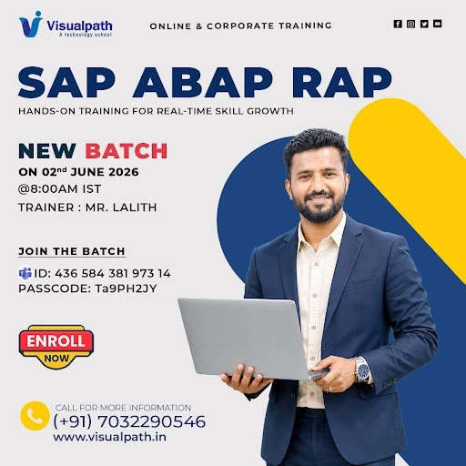 SAP ABAP RAP New Online Batch Starts June 2nd, 2026