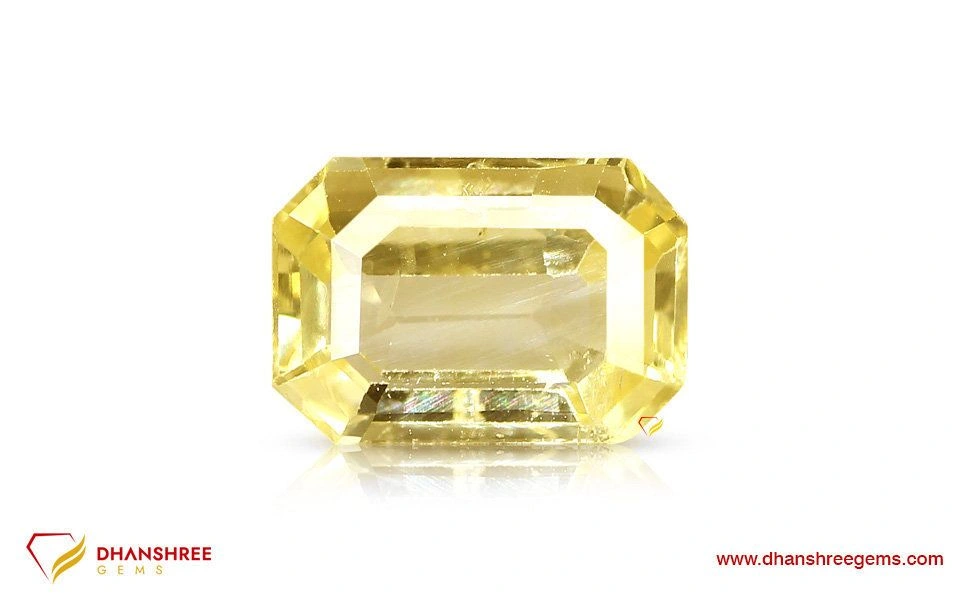 Buy Yellow Sapphire (Pukhraj) Stone Online | Certified Natural Pukhraj Gemstone