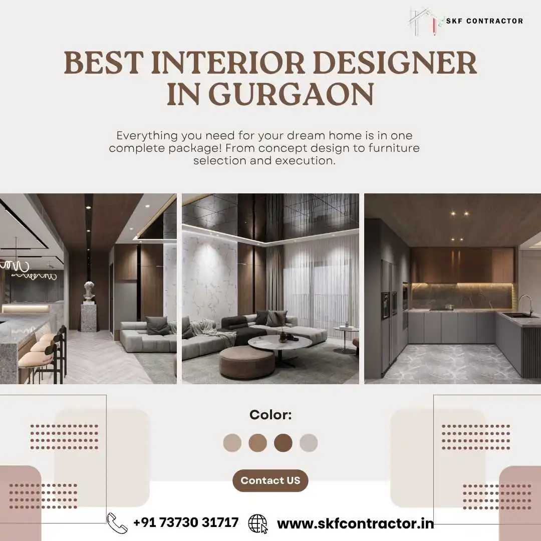 Best Interior Designer in Gurgaon for Modern Homes