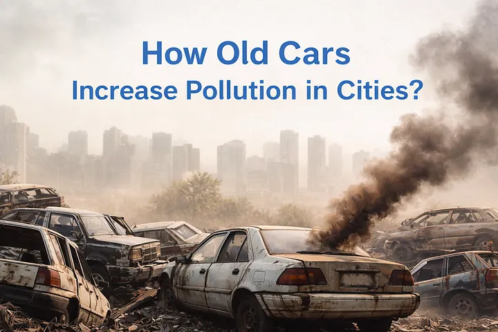 How Old cars Increase Pollution In Cities ?