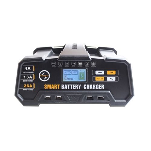 Intelligent Car Battery Chargers for Multiple Battery Types