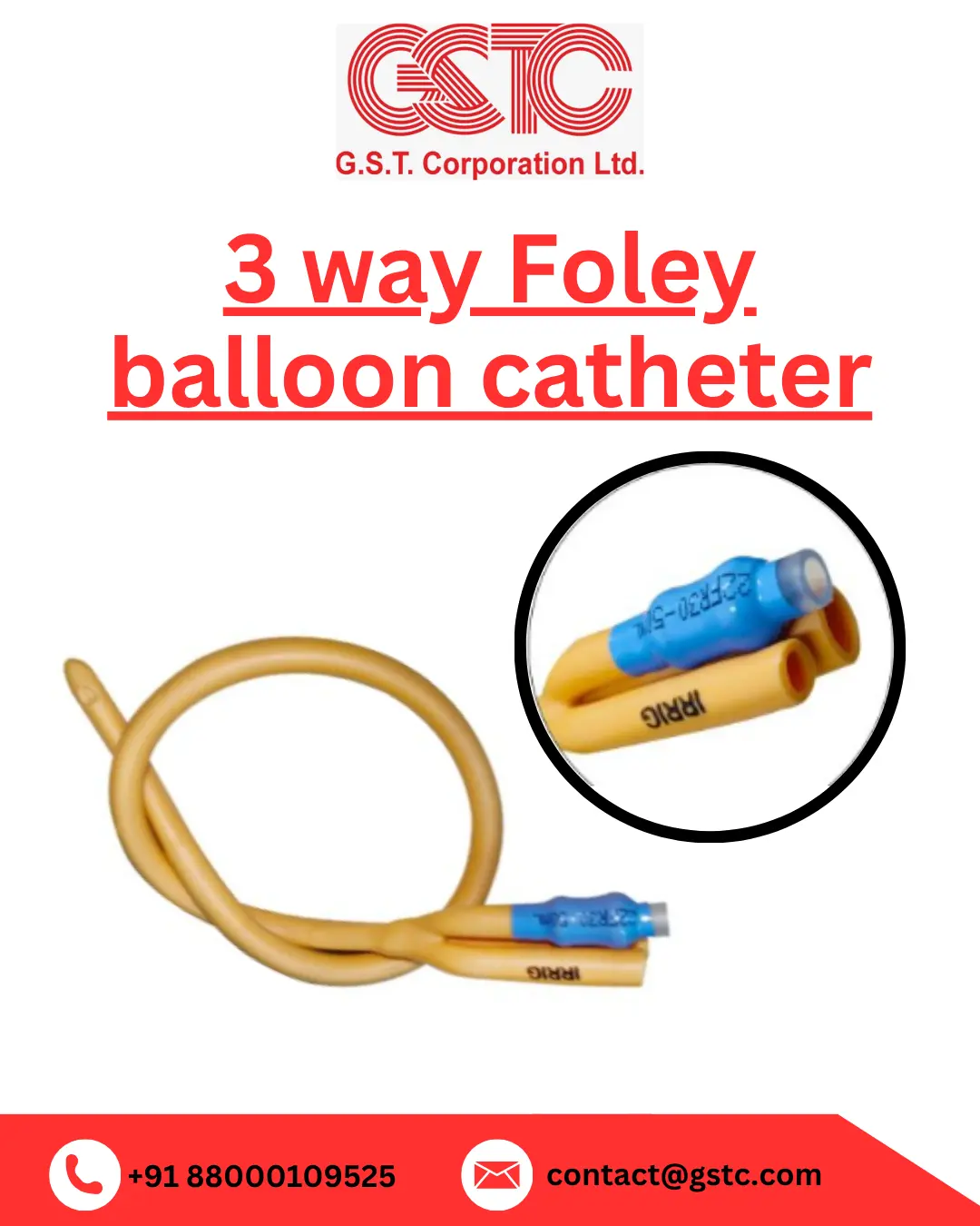 Buy Foley Balloon Catheter | Trusted Manufacturer India