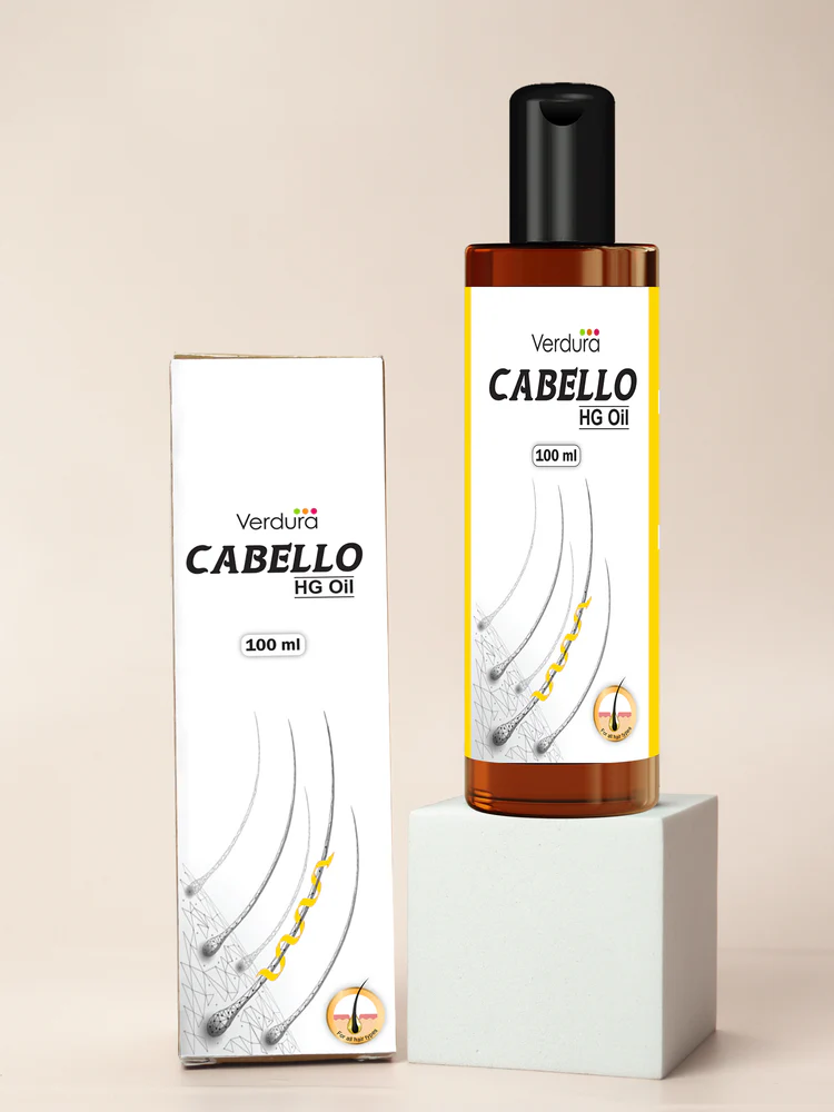 Verdura Cabello HG Oil: The Ultimate Anti Hair Fall Oil for Men and Women