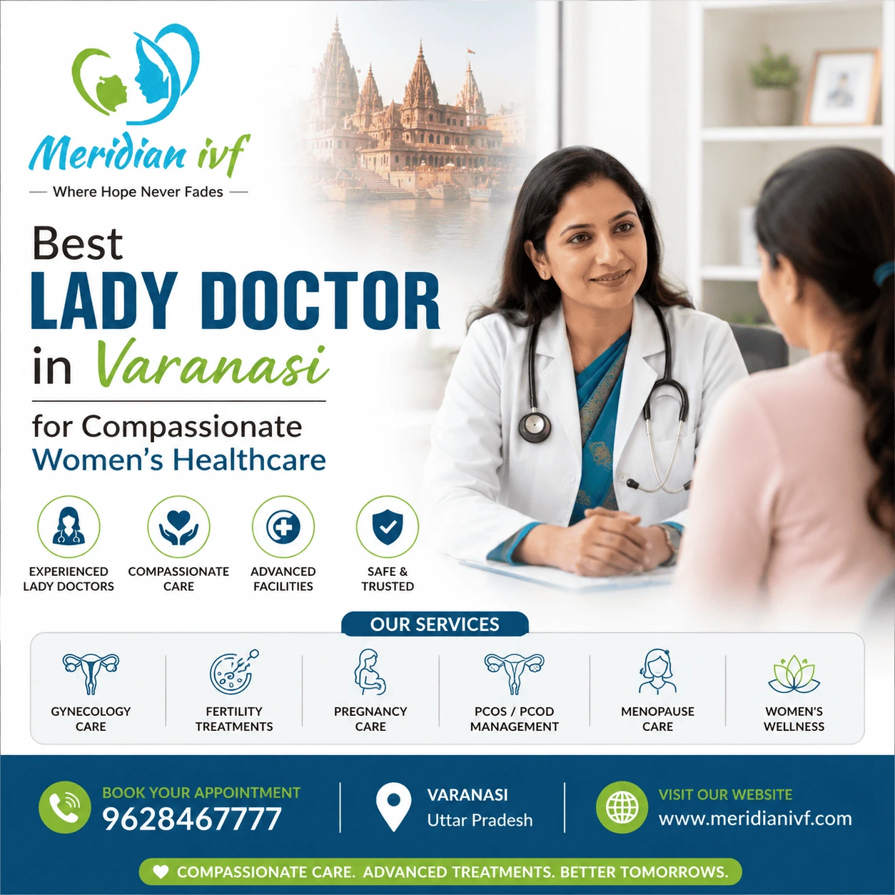 Best Lady Doctor in Varanasi for Compassionate Women’s Healthcare