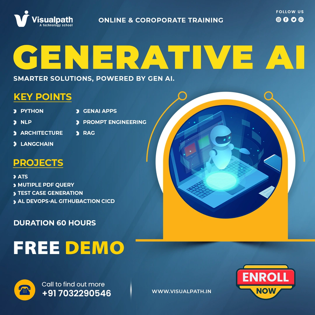Generative AI Course Training in Bangalore for Professionals