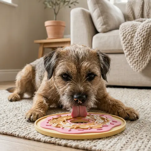 Glazed Donut™ Lick Mat – Turn Treat Time into Calm Time!