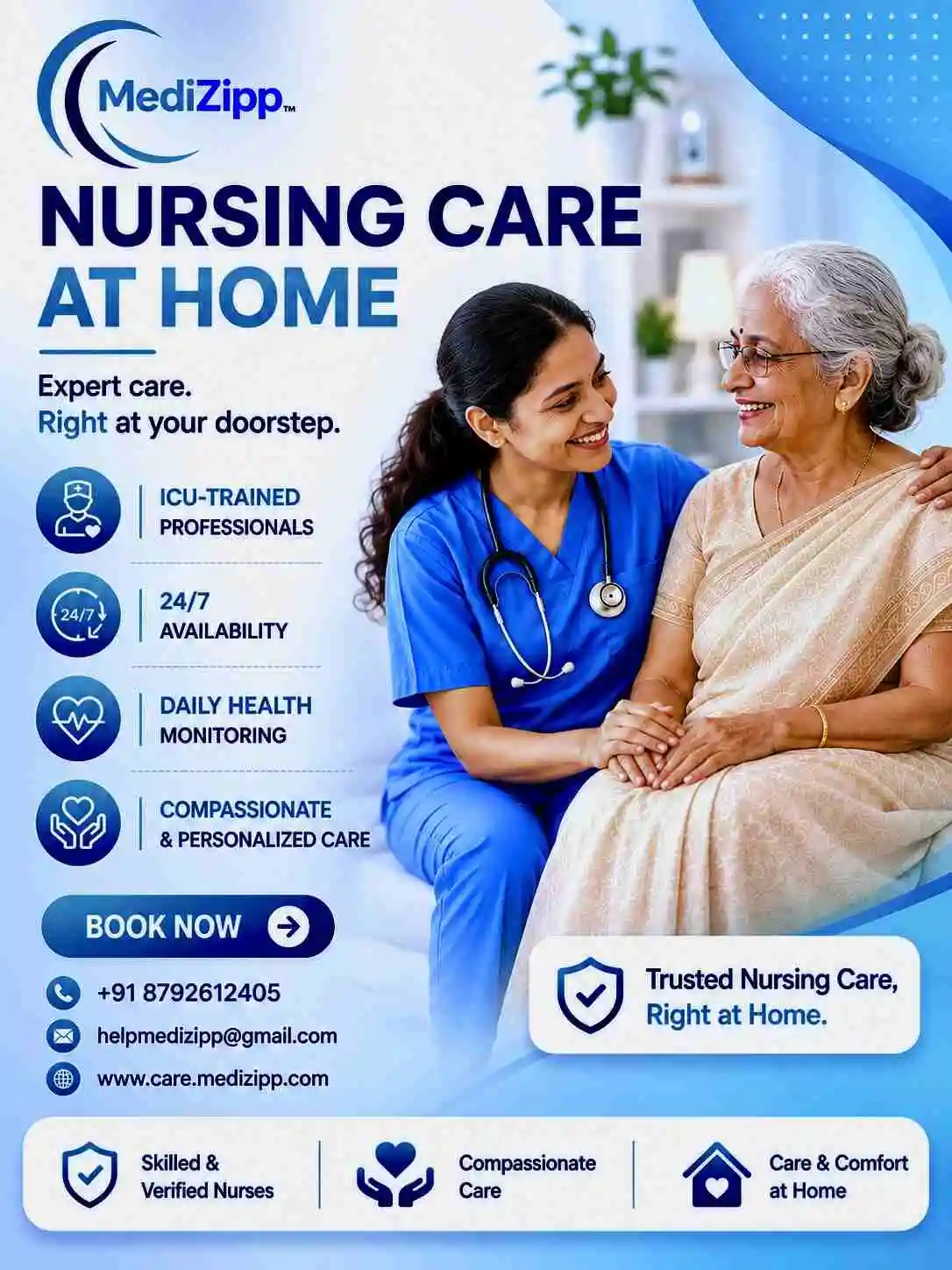 Home Healthcare Services at Your Doorstep | Care Medizipp