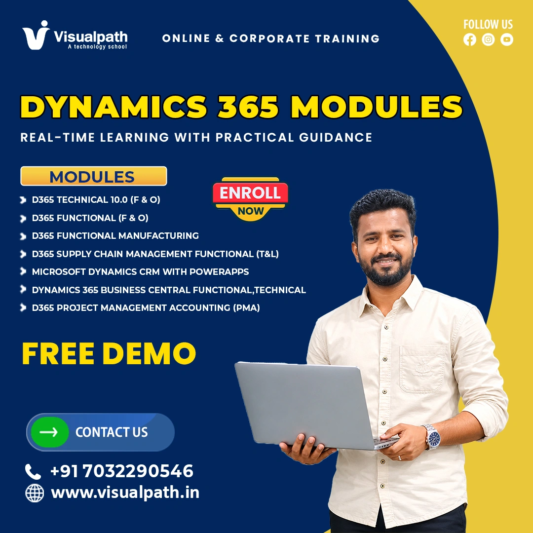 Learn the Complete Dynamics 365 Stack with Visualpath