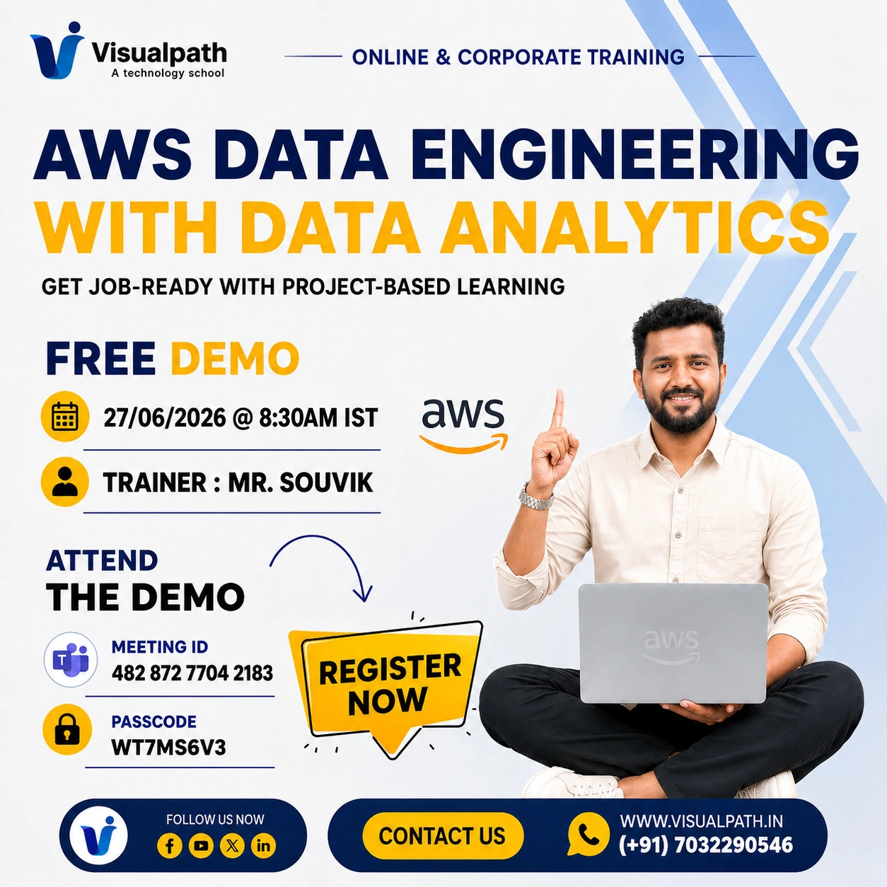Master FREE AWS Data Engineering Online Demo – Join Now!