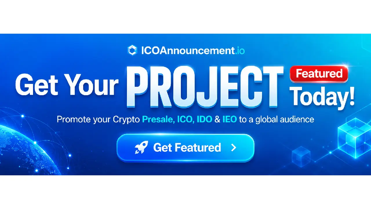 ICO Announcement – Crypto Presale, ICO, IDO, IEO & News