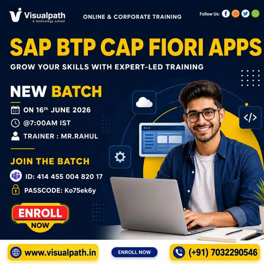 SAP BTP CAP Fiori Training | SAP Fiori Online Training