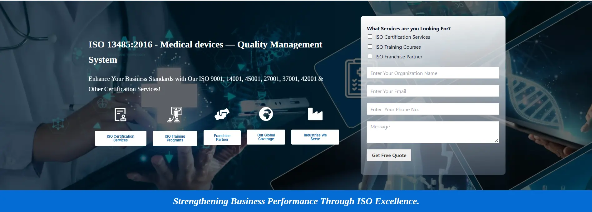ISO 13485 certification