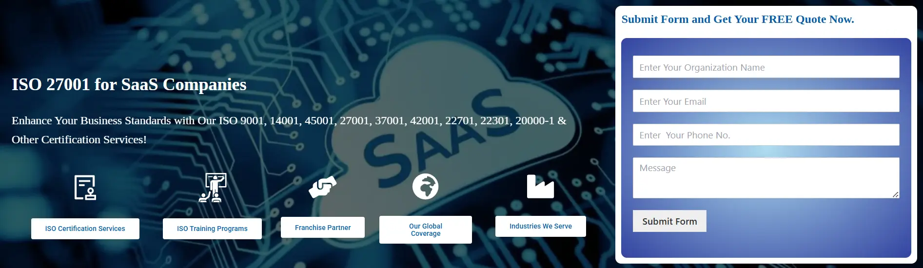 ISO 27001 Certification for SaaS Companies