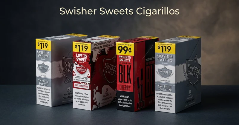 Swisher Sweets Cigarillos & Cigars — All Flavors | A2Z Tobacco