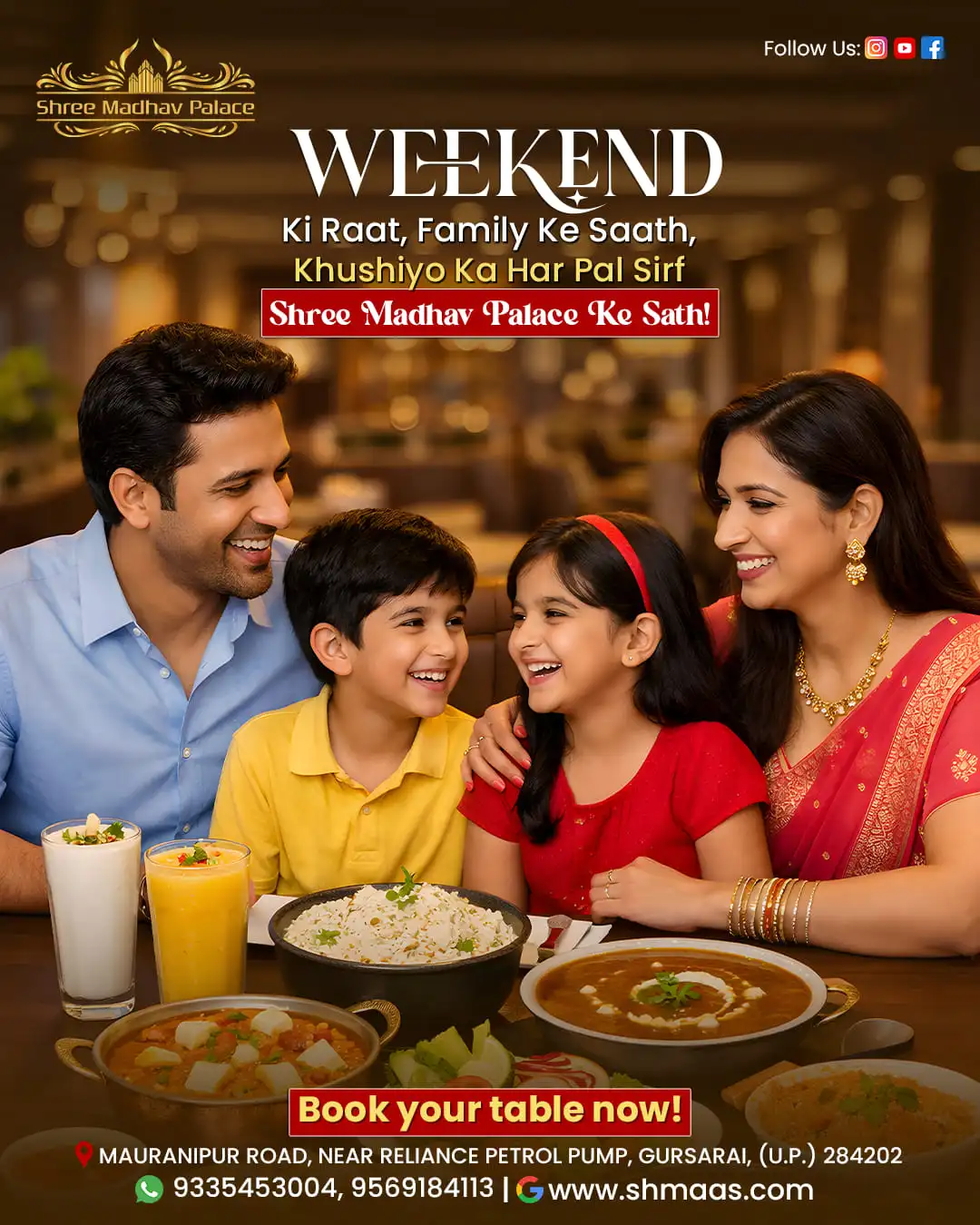 Family Restaurant in Gursarai for Delicious Food and Quality Time