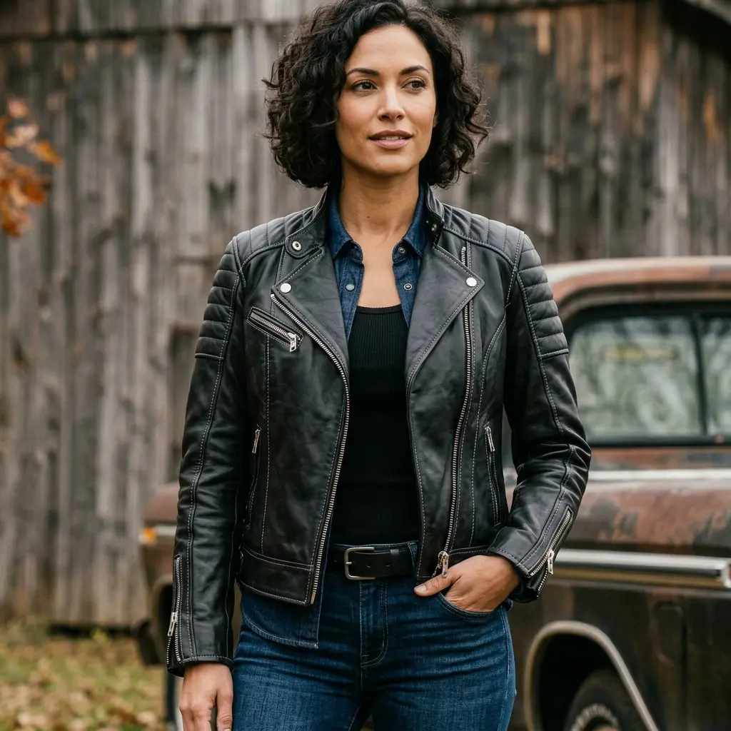 Women Leather Bikers Jacket: A Timeless Symbol of Bold Fashion