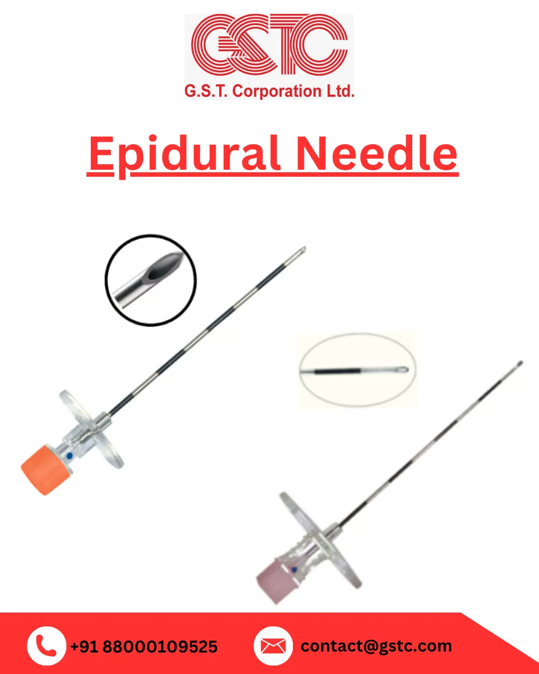 Reliable Epidural Needle Exporters from India