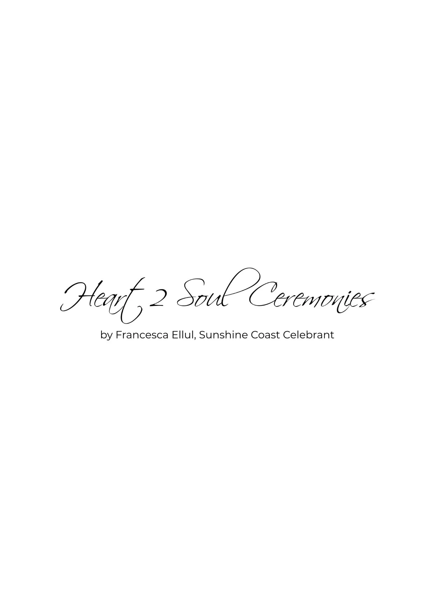Heart 2 Soul Ceremonies