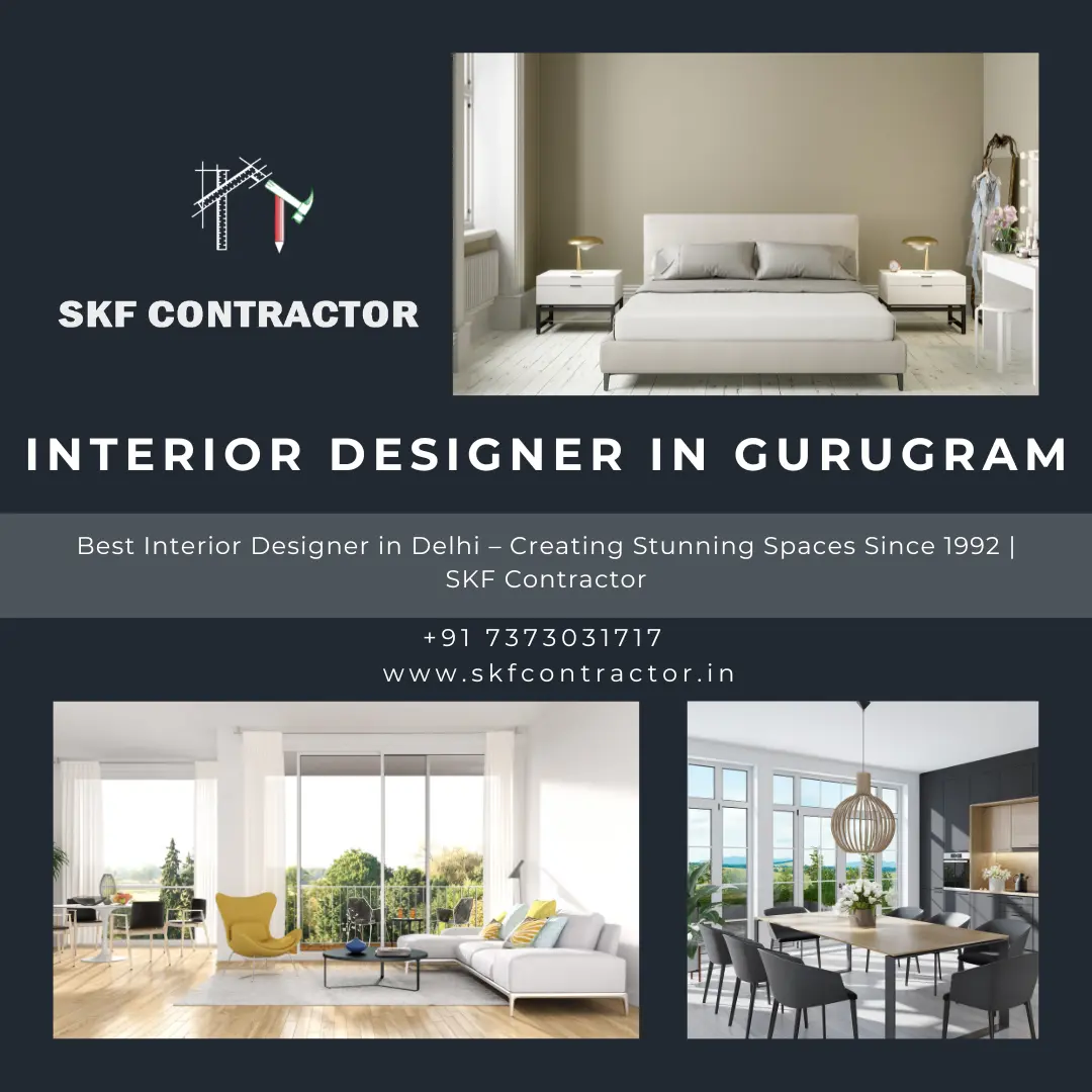 Best Interior Designer in Gurugram for Modern & Functional Spaces