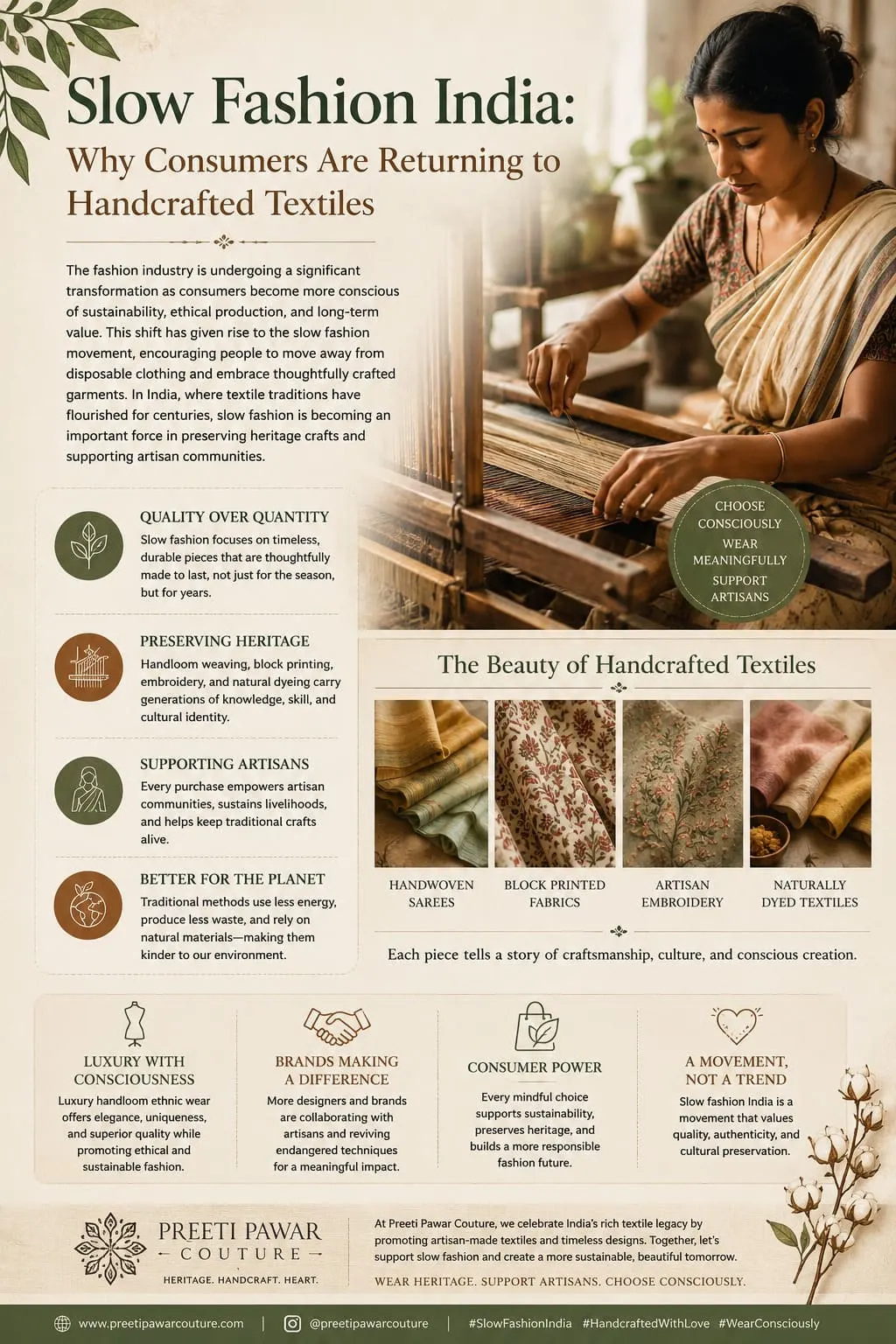 Slow Fashion India: Why Consumers Are Returning to Handcrafted Textiles