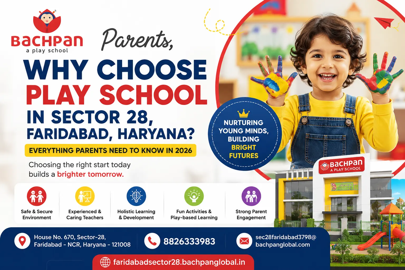 Preschool in Sector-28 Faridabad Haryana | Nurturing Young Minds at Bachpan
