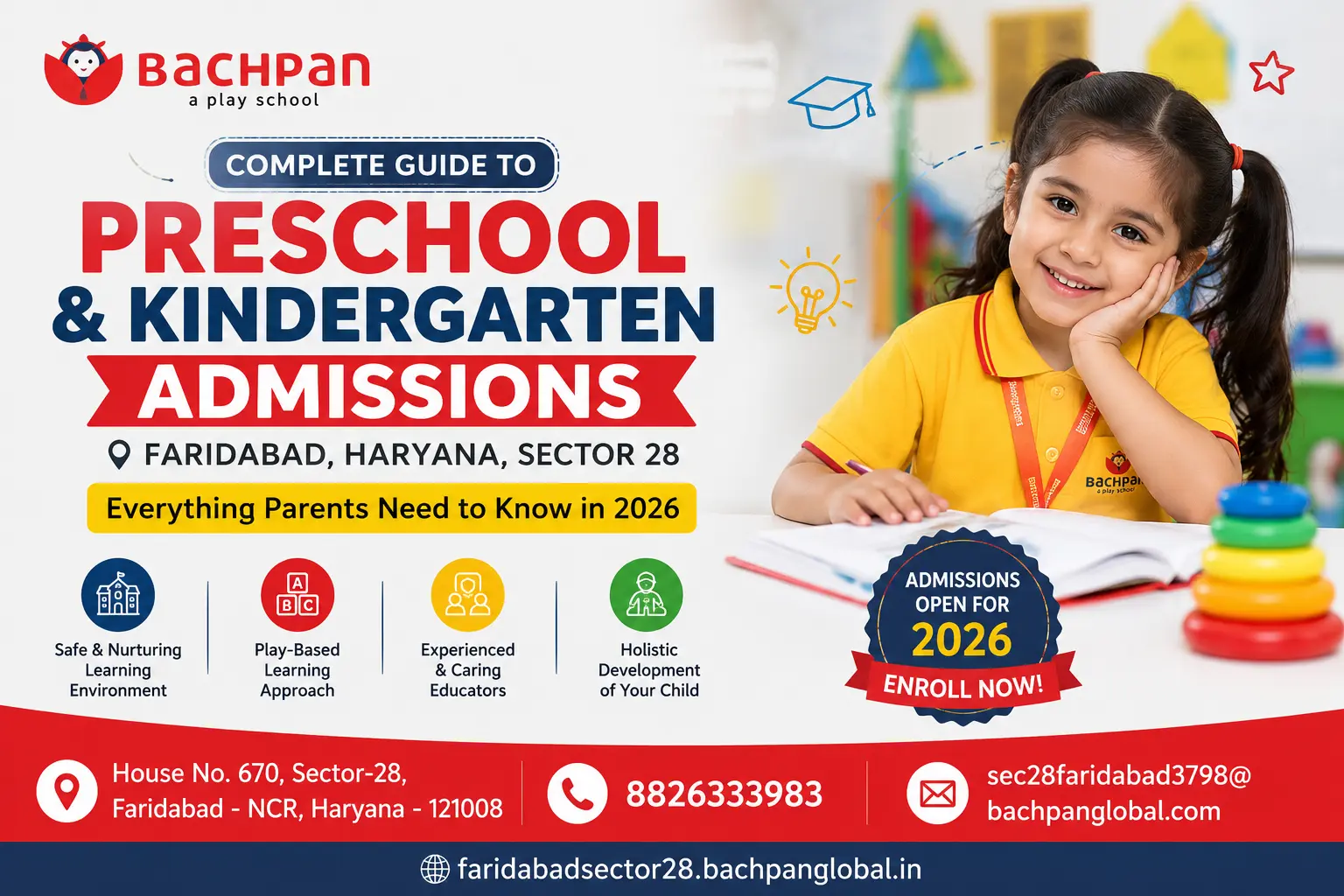 Preschool in Sector-28 Faridabad Haryana | Nurturing Young Minds at Bachpan