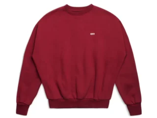 6PM-CREWNECK-WINE-RED