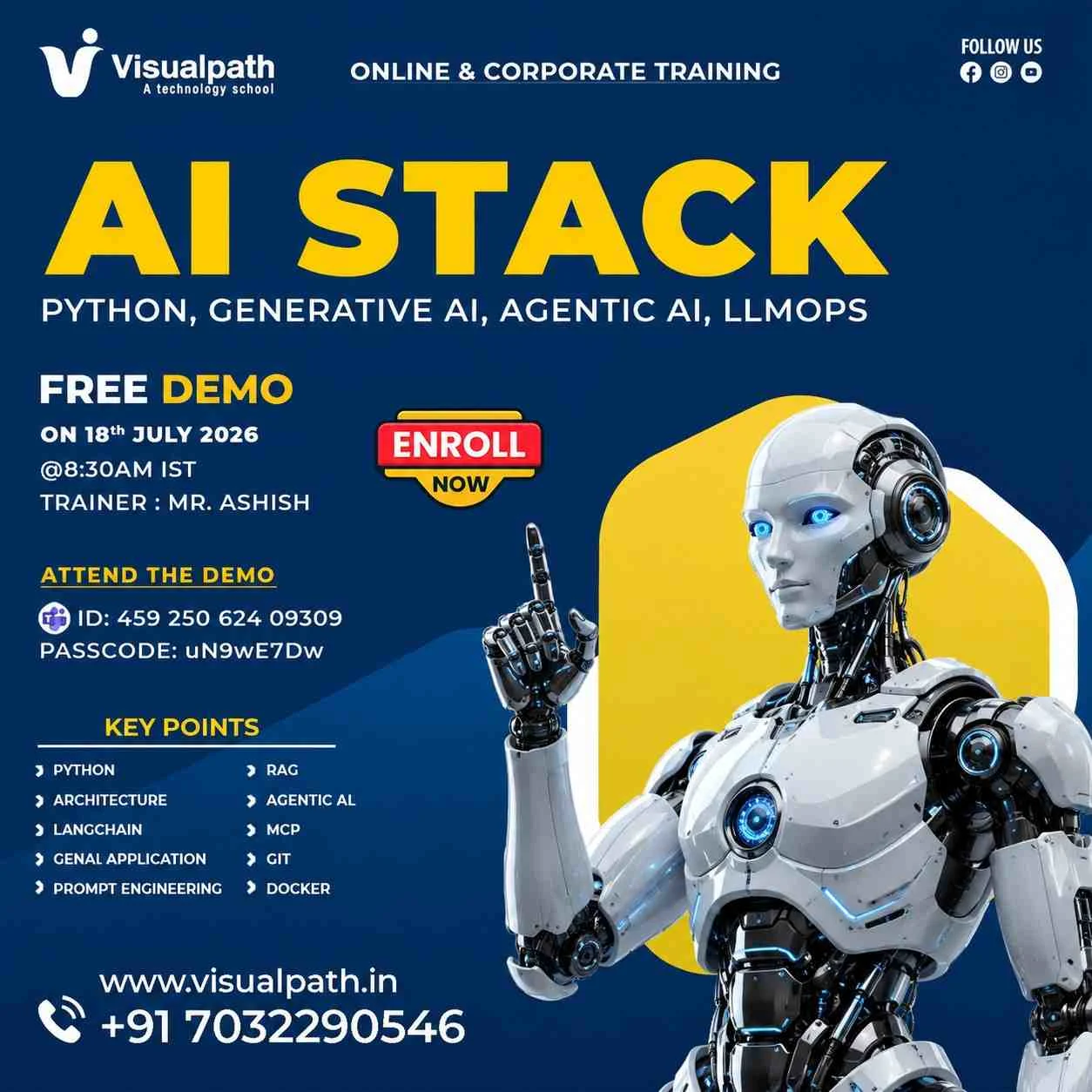 AI STACK Online Free Demo – ENROLL NOW