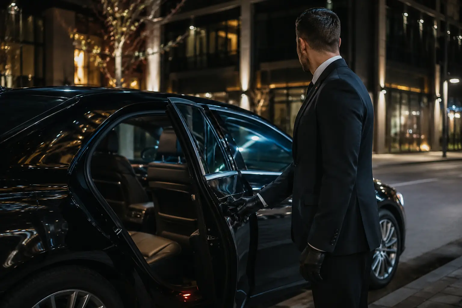 Travel in luxury with pearson black car