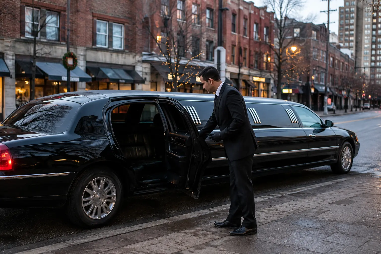 Travel in luxury with pearson black car