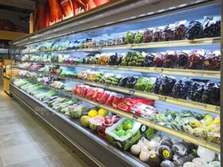 Commercial-Open-Air-Cooler-Refrigerator-Vegetable-Display-Chiller-for-Supermarket