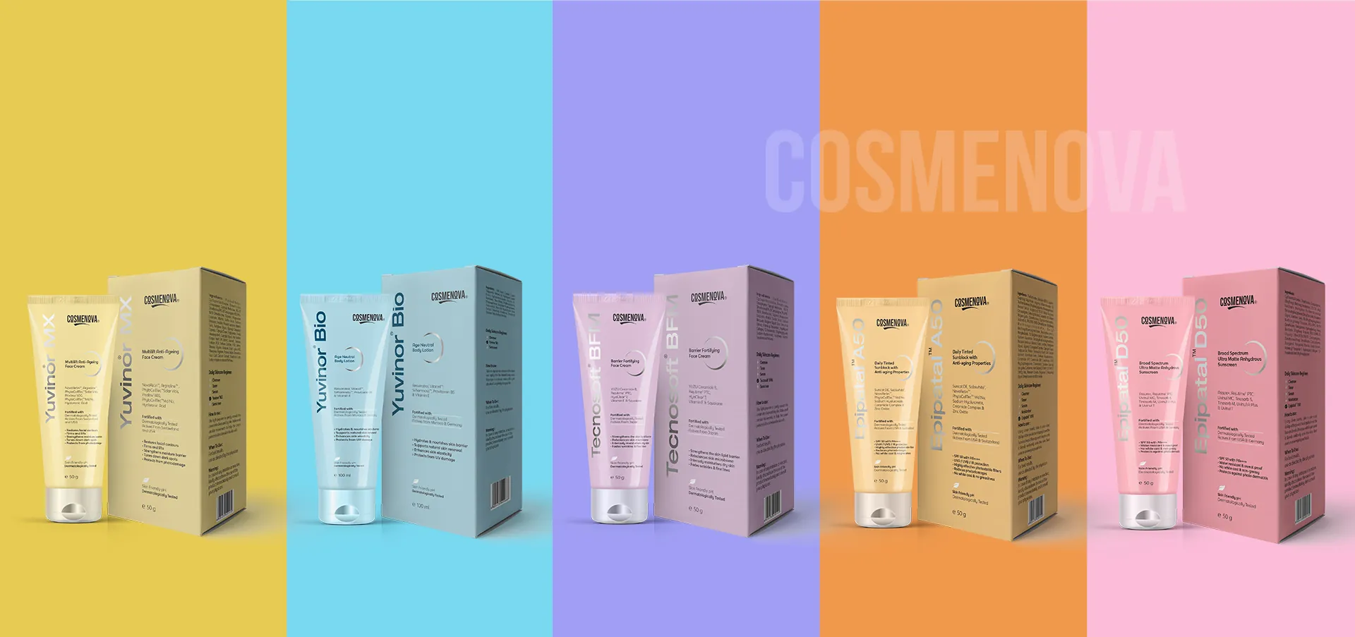 Epipatal™ A50 by Cosmenova | Daily Sun Protection & Skincare Solution