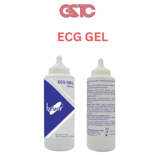 High-Quality ECG Gel for Smooth Heart Monitoring