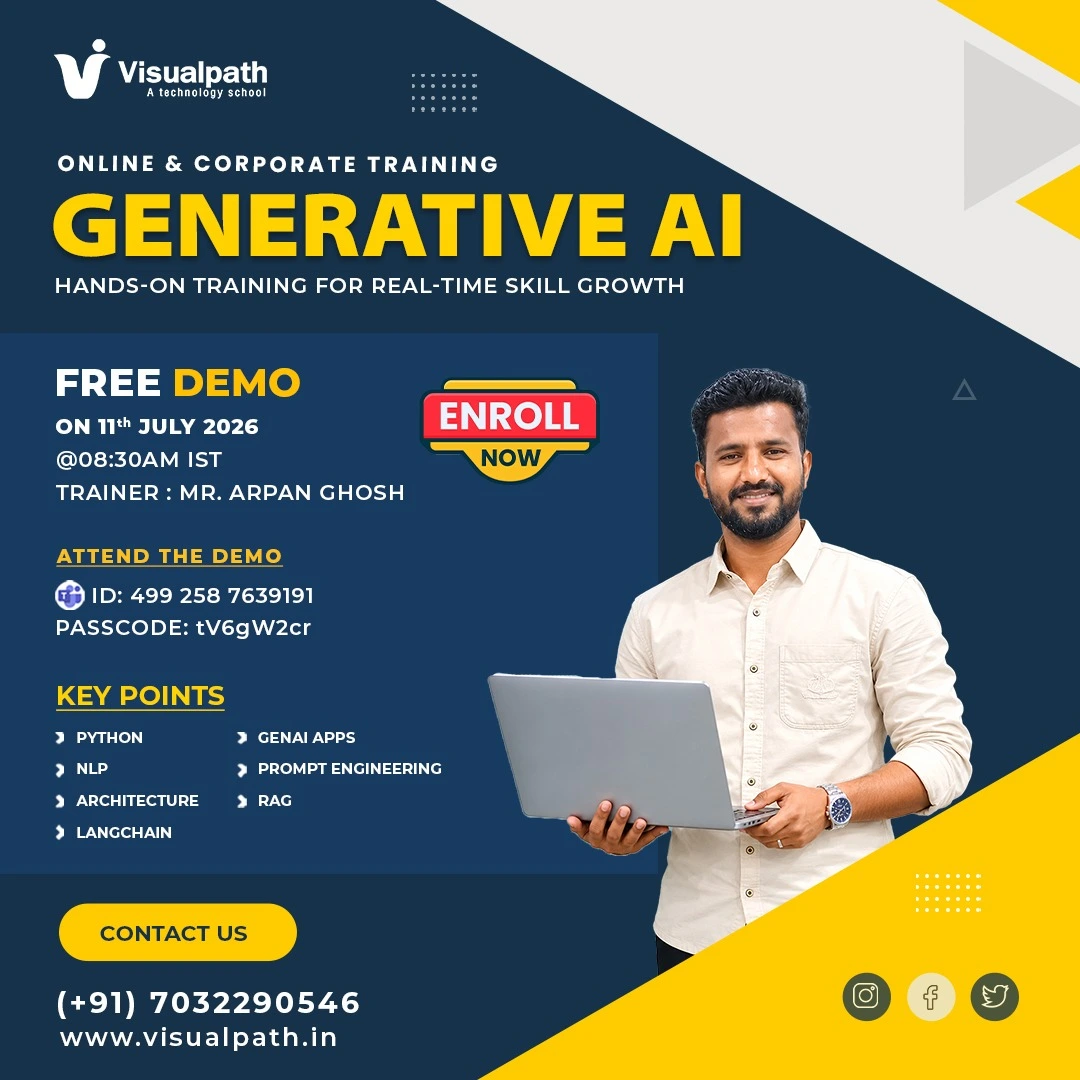 Join Free Demo Generative AI Online Session on June 11th