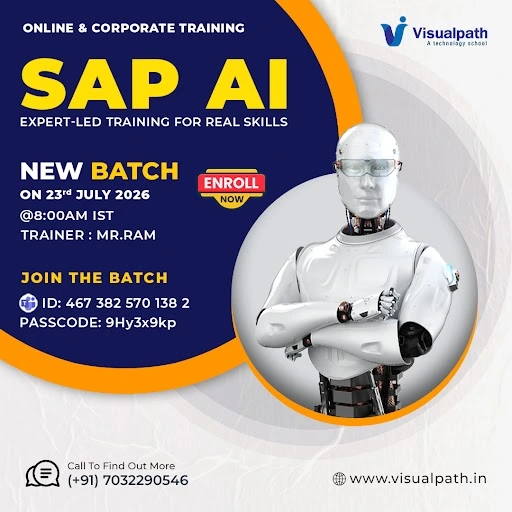 Join the SAP AI Online Training New Batch on July 23