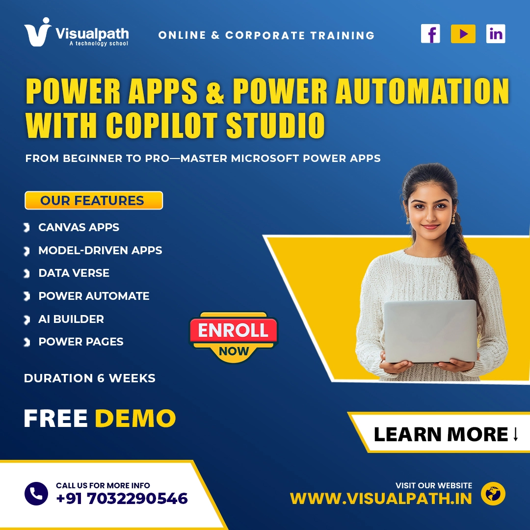 Microsoft Power Automate Training | Power Apps Course