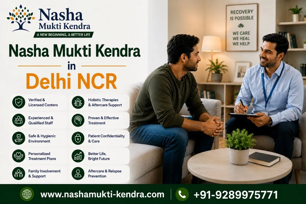 Nasha Mukti Kendra in Delhi NCR | Trusted Rehab Centre