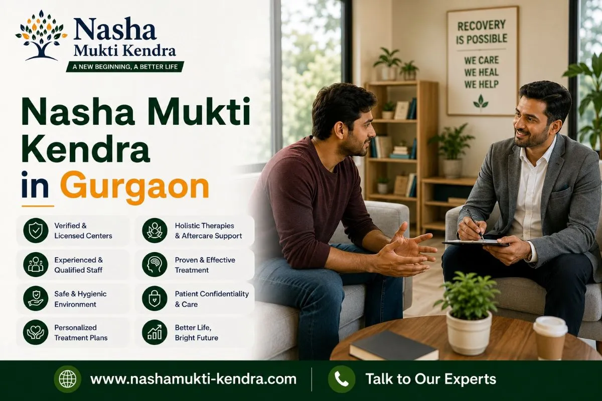 Nasha Mukti Kendra in Gurgaon | Complete De-Addiction Care