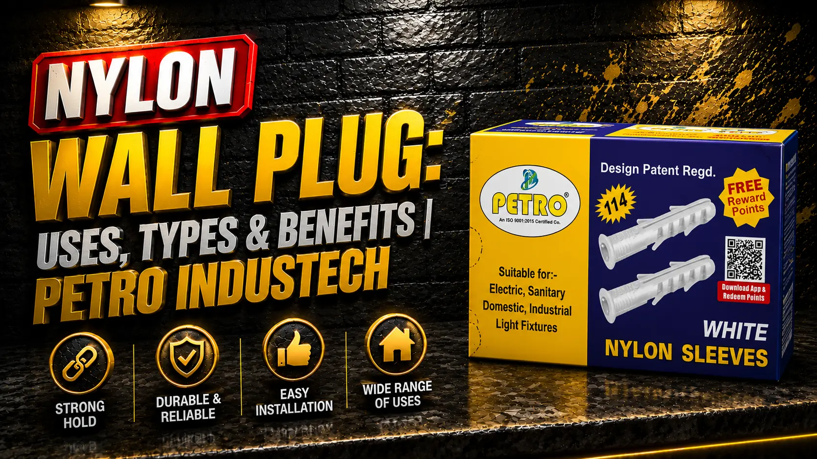Nylon Wall Plug: Uses, Types & Benefits | Petro Industech